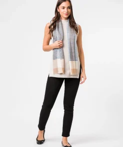 Accent' Cashmere & Merino Wool Scarf