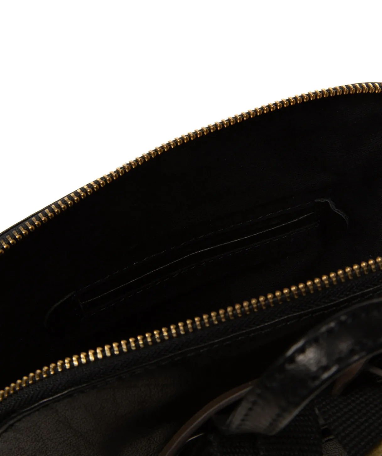 Adelle' Black Leather Backpack