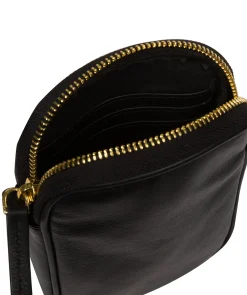 Alaina' Animal Print Nappa Leather Cross Body Phone Bag