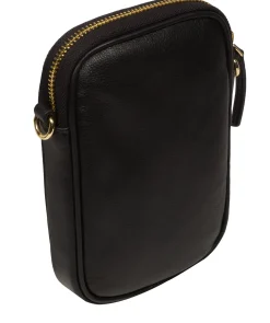 Alaina' Animal Print Nappa Leather Cross Body Phone Bag