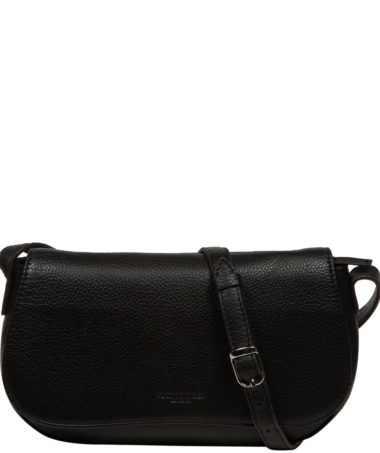 Alodia' Black Leather Cross Body Bag