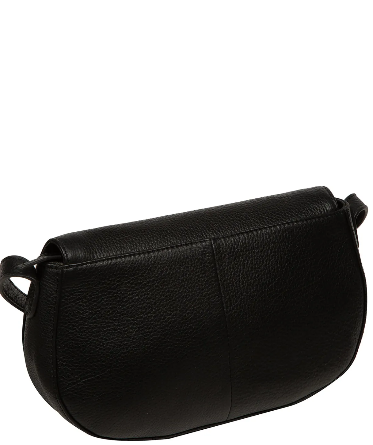 Alodia' Black Leather Cross Body Bag