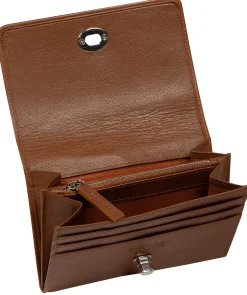 Amber' Tan Leather Purse