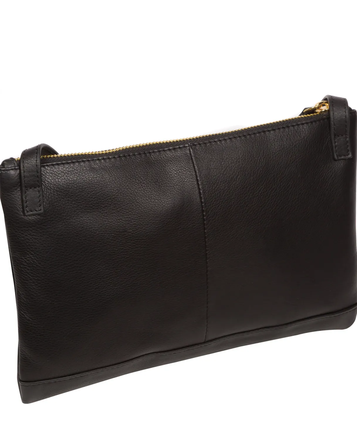 Anya' Black Nappa Leather Cross Body Evening Bag