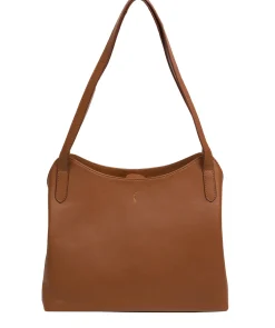 Arabella' Tan Leather Handbag