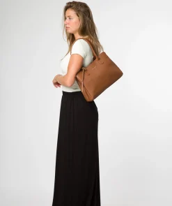 Aysgarth' Tan Leather Handbag
