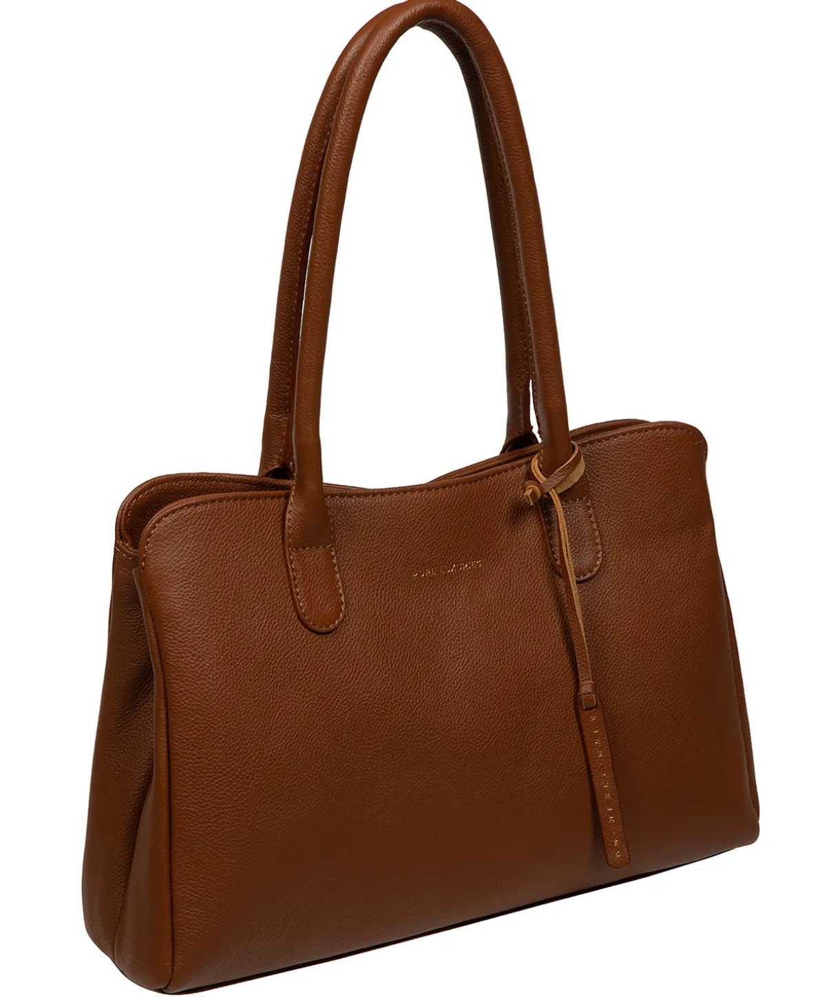 Aysgarth' Tan Leather Handbag
