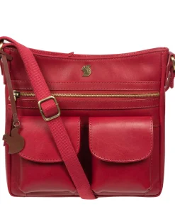 Baby Bon' Chilli Pepper Leather Cross Body Bag