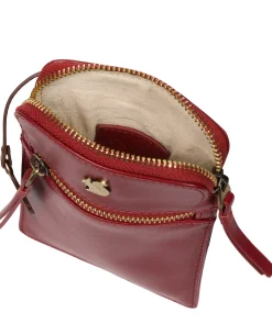 Bambino' Chilli Pepper Leather Cross Body Phone Bag
