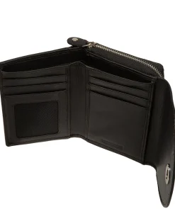 Belle' Black Leather Purse