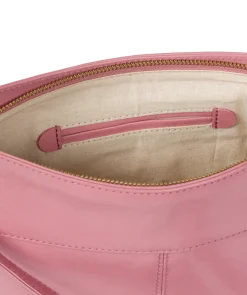 Bon' Blush Leather Cross Body Bag