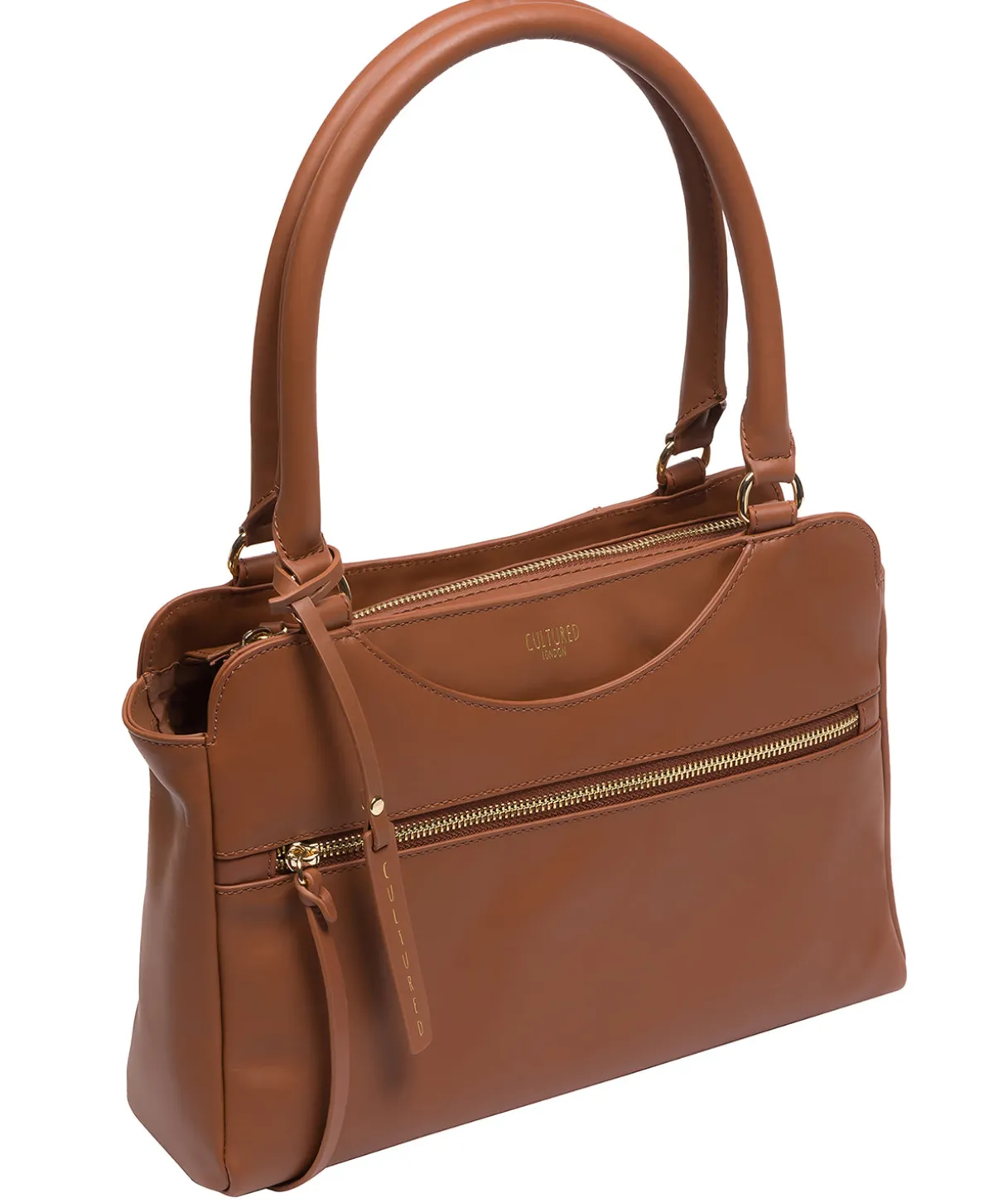 Brianna' Oak Leather Handbag