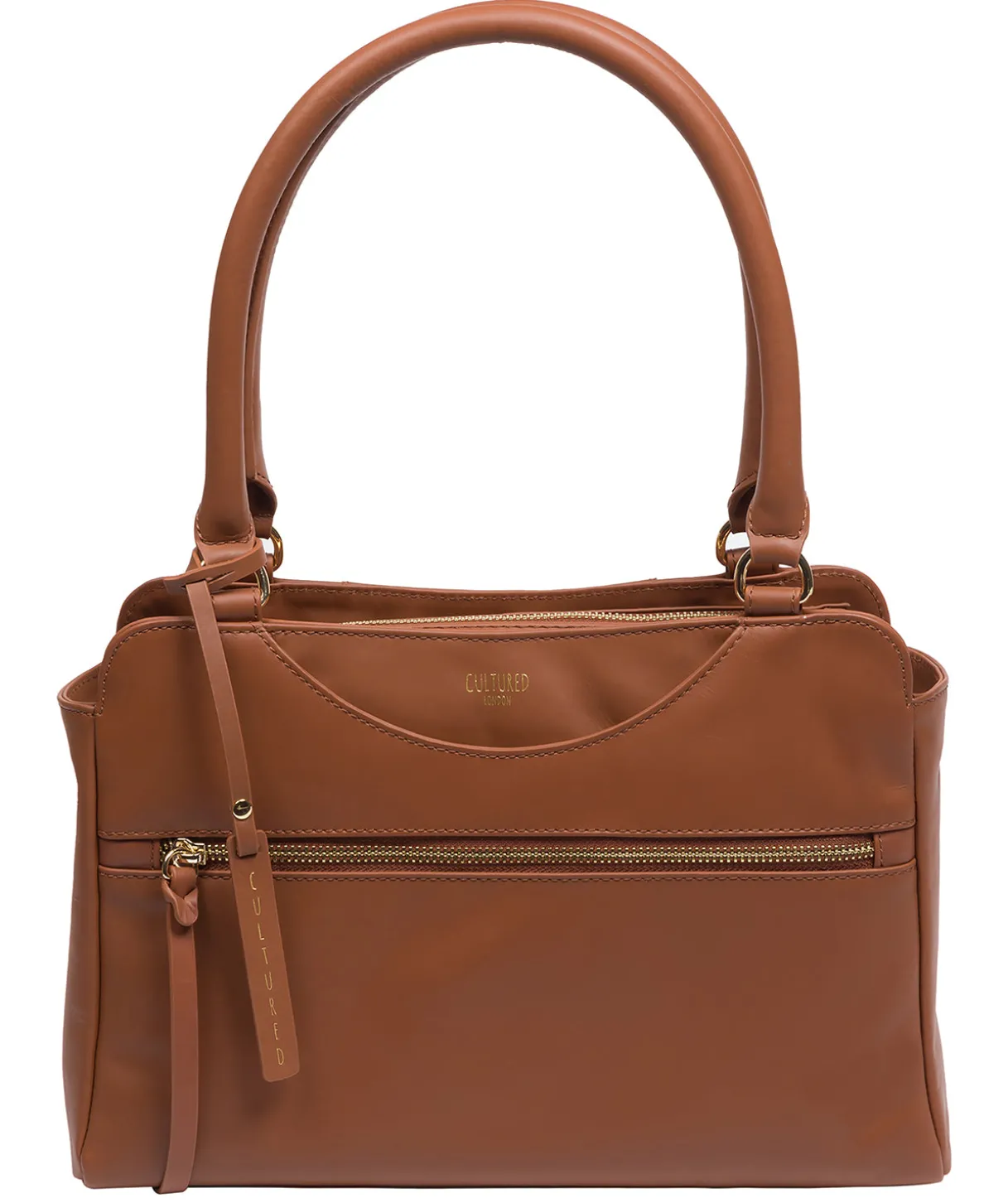 Brianna' Oak Leather Handbag