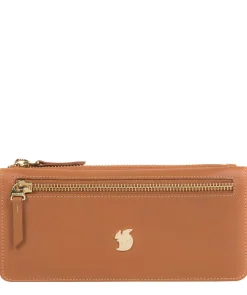 Buttercup' Saddle Tan Leather Bi-Fold Purse
