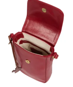 Buzz' Chilli Pepper Leather Cross Body Phone Bag