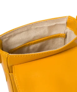Buzz' Lemon Drop Leather Cross Body Phone Bag