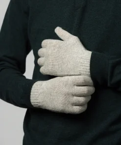 Caldbeck' Foggy Cashmere & Merino Wool Extra Large Gloves