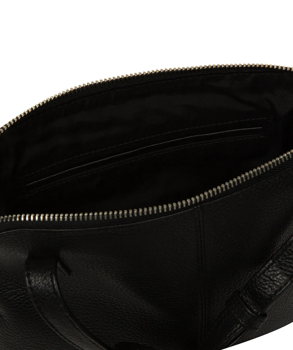 Celina' Black Leather Cross Body Bag