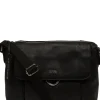 Cherry' Black Leather Shoulder Bag