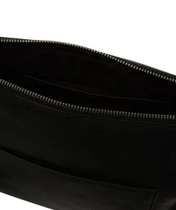 Cherry' Black Leather Shoulder Bag