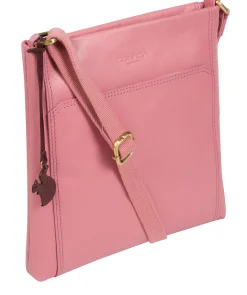 Dink' Blush Leather Cross Body Bag