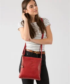 Dink' Chilli Pepper Leather Cross Body Bag
