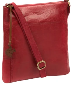 Dink' Chilli Pepper Leather Cross Body Bag