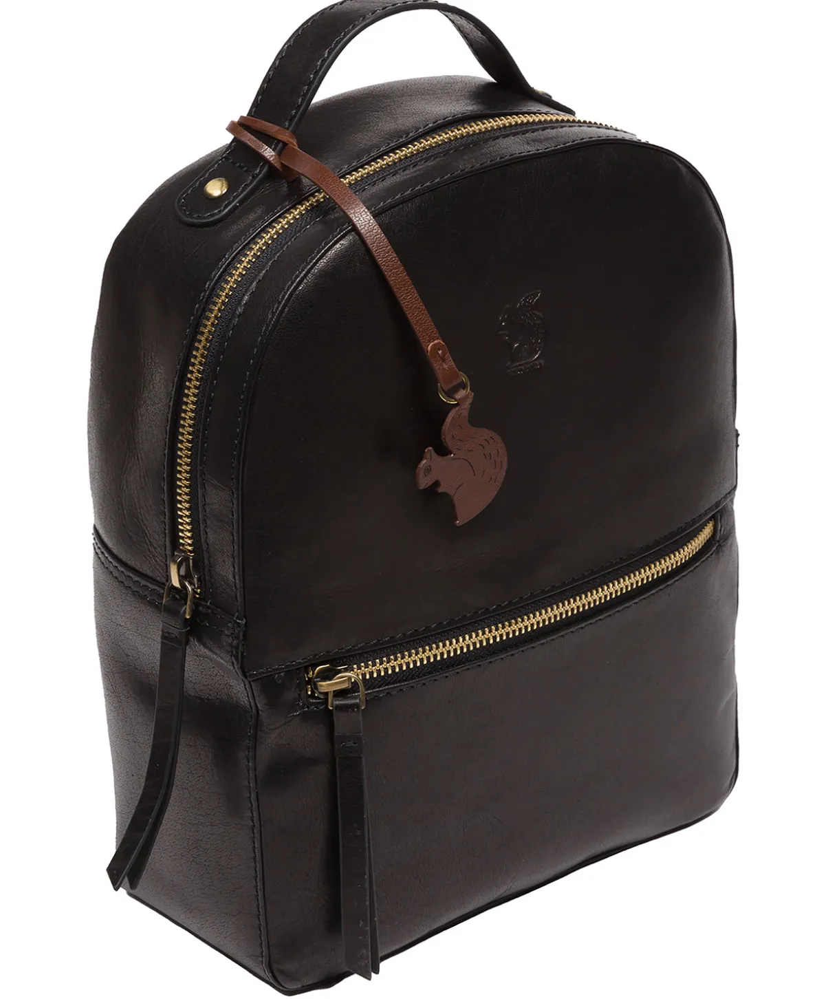 Dream' Black Leather Backpack