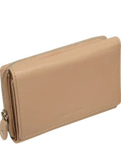 Elise' Latte Leather Purse