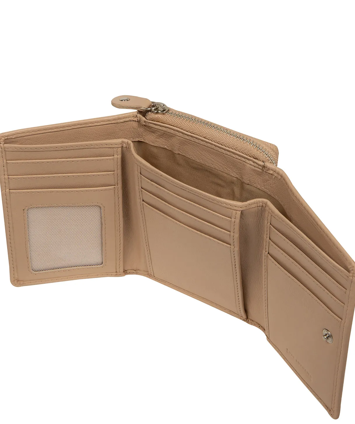 Elise' Latte Leather Purse