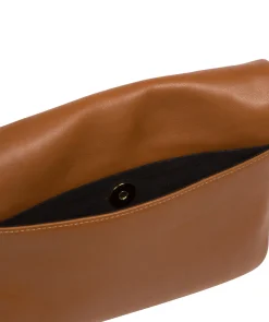 Ella' Oak Nappa Leather Cross Body Bag