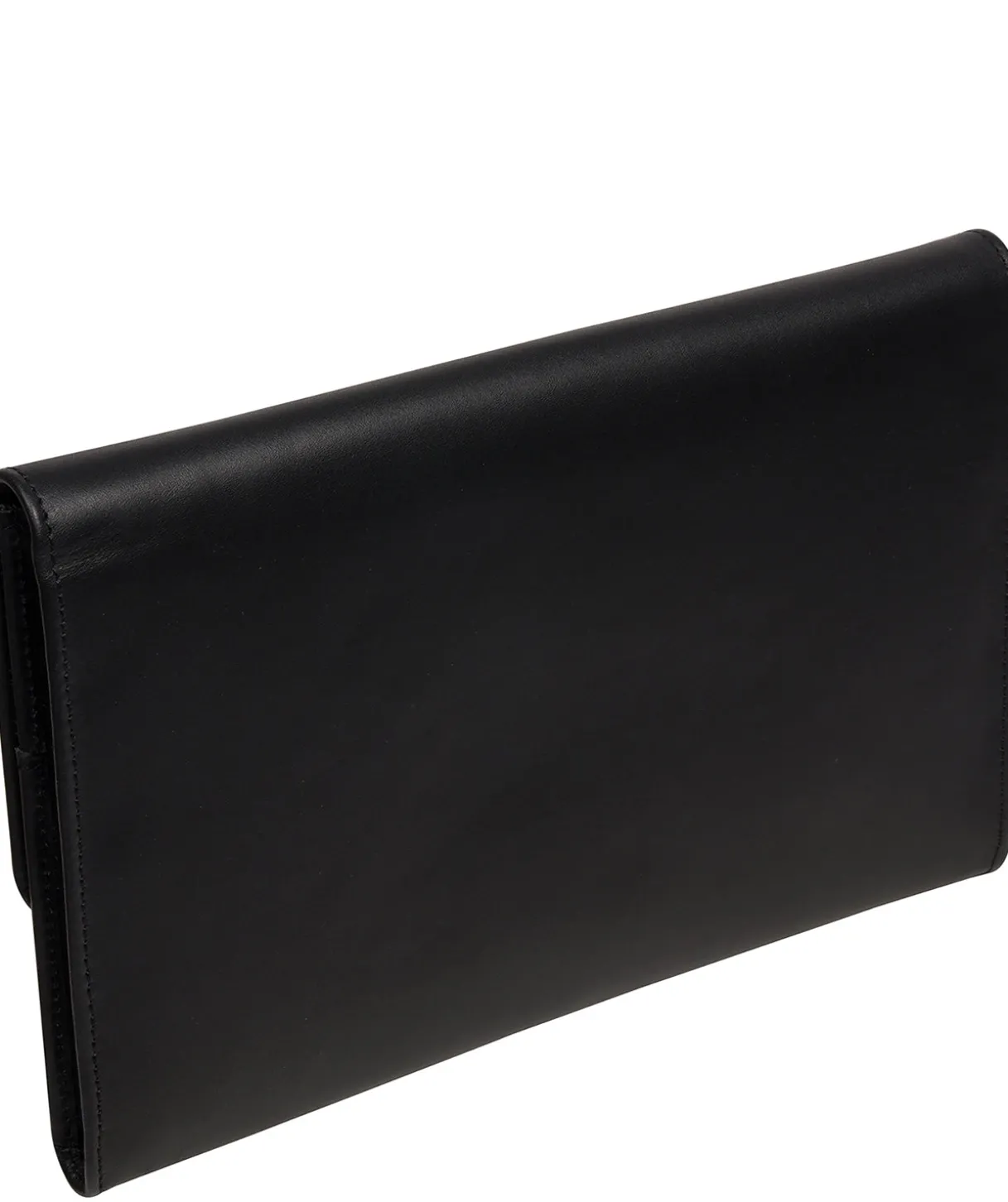 Ellen' Black Leather Travel Wallet