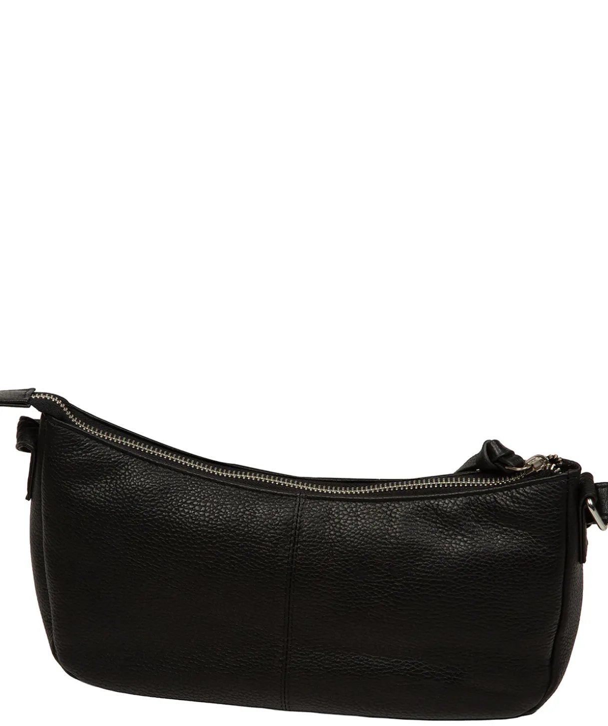 Elowen' Black Leather Cross Body Bag