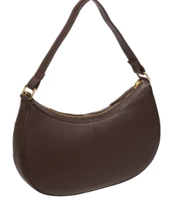 Emma' Hot Fudge Nappa Leather Grab Bag