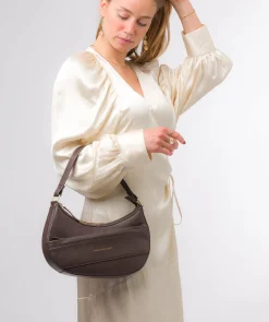 Emma' Hot Fudge Nappa Leather Grab Bag