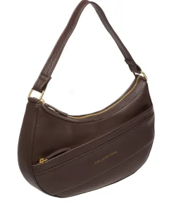 Emma' Hot Fudge Nappa Leather Grab Bag
