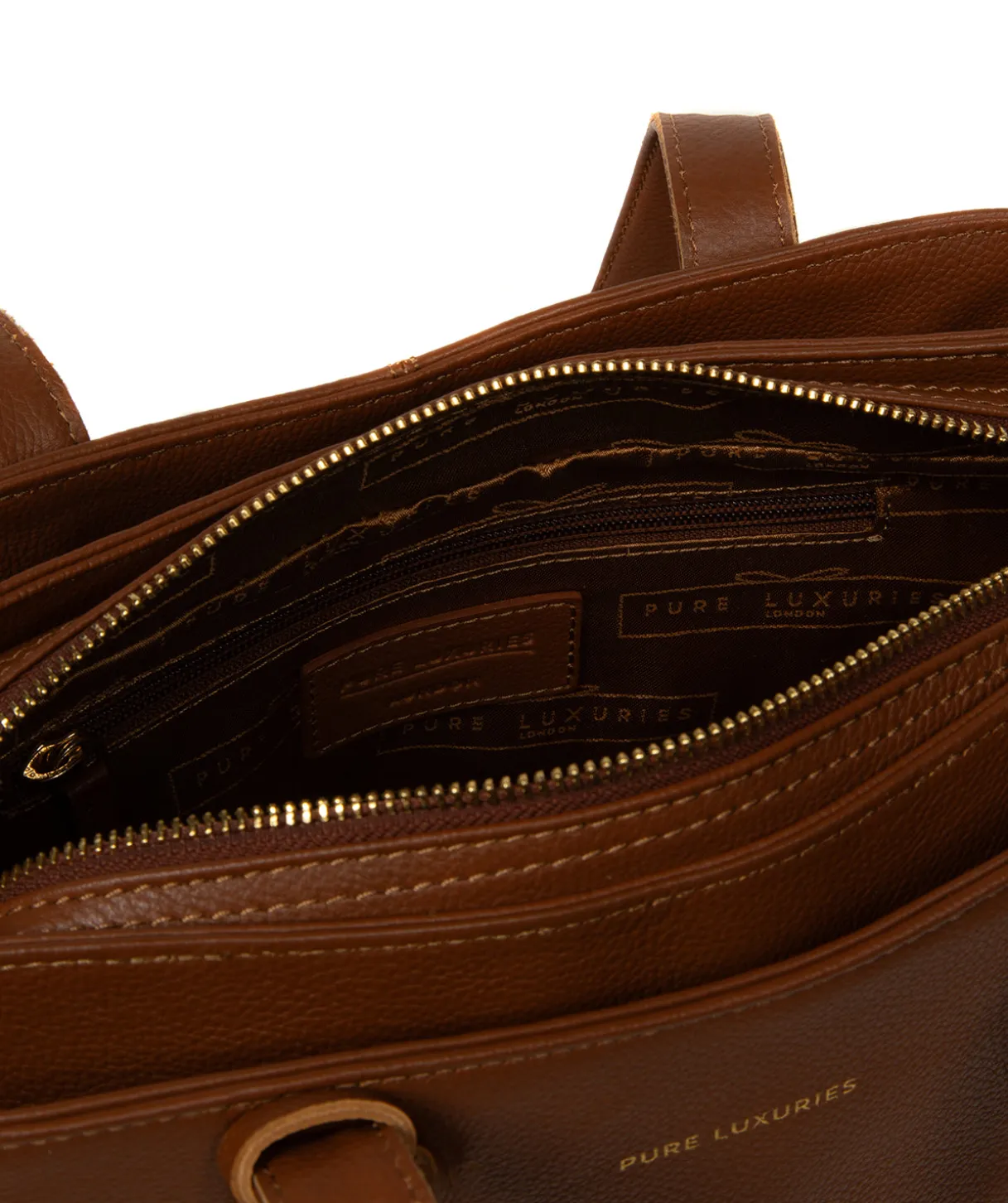 Farncombe' Tan Leather Handbag
