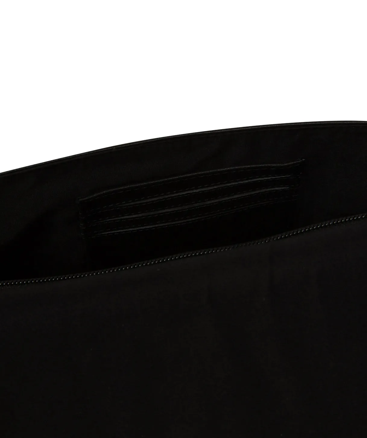 Francesca' Black Leather Cross Body Bag
