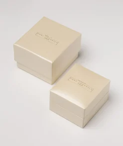 Gift Packaged 'Atarah' 18ct Rose Gold Plated Sterling Silver Infinity Earrings