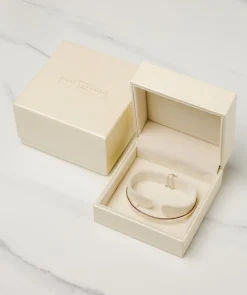 Gift Packaged 'Elisa' Sterling Silver Shooting Star Bangle