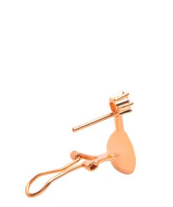 Gift Packaged 'Holton' 18ct Rose Gold Plated 925 Silver & Freshwater Pearl Sparkle Earrings