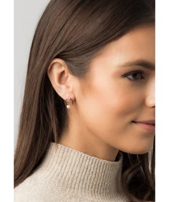 Gift Packaged 'Karson' 18ct Rose Gold Plated 925 Silver & Freshwater Pearl Earrings