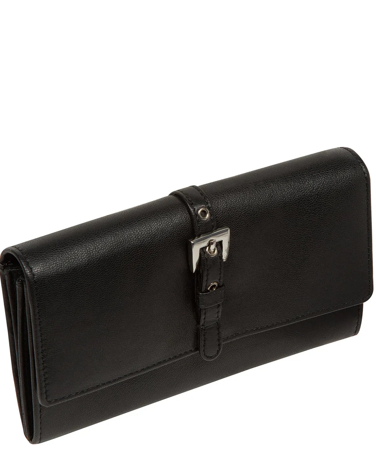 Harriet' Black Leather Purse