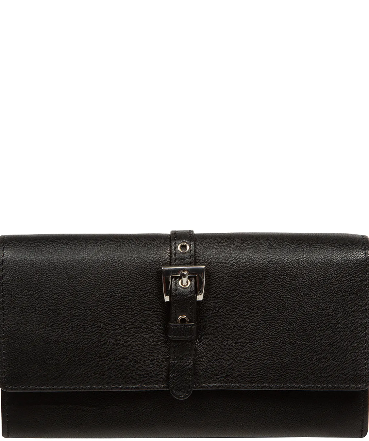 Harriet' Black Leather Purse