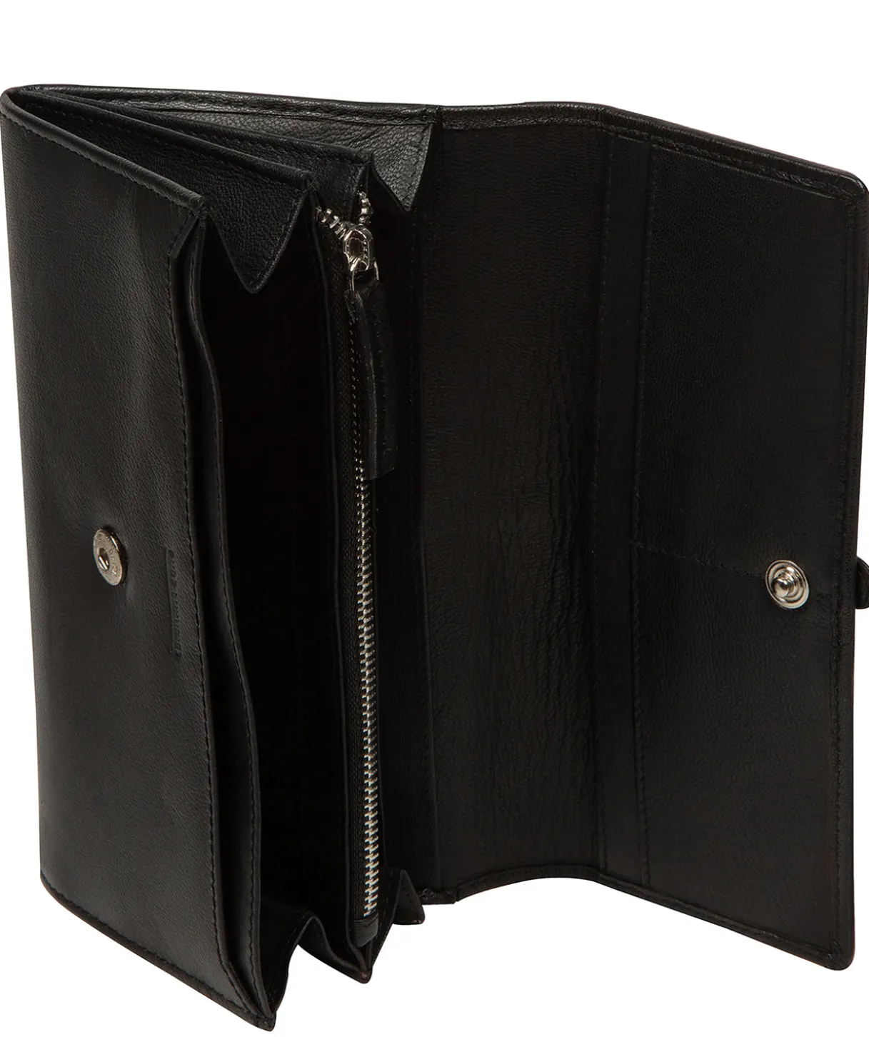 Harriet' Black Leather Purse
