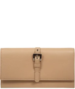 Harriet' Latte Leather Purse