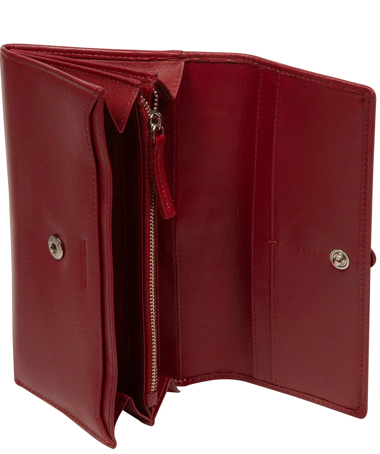Harriet' Red Leather Purse