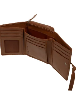 Harriet' Tan Leather Purse
