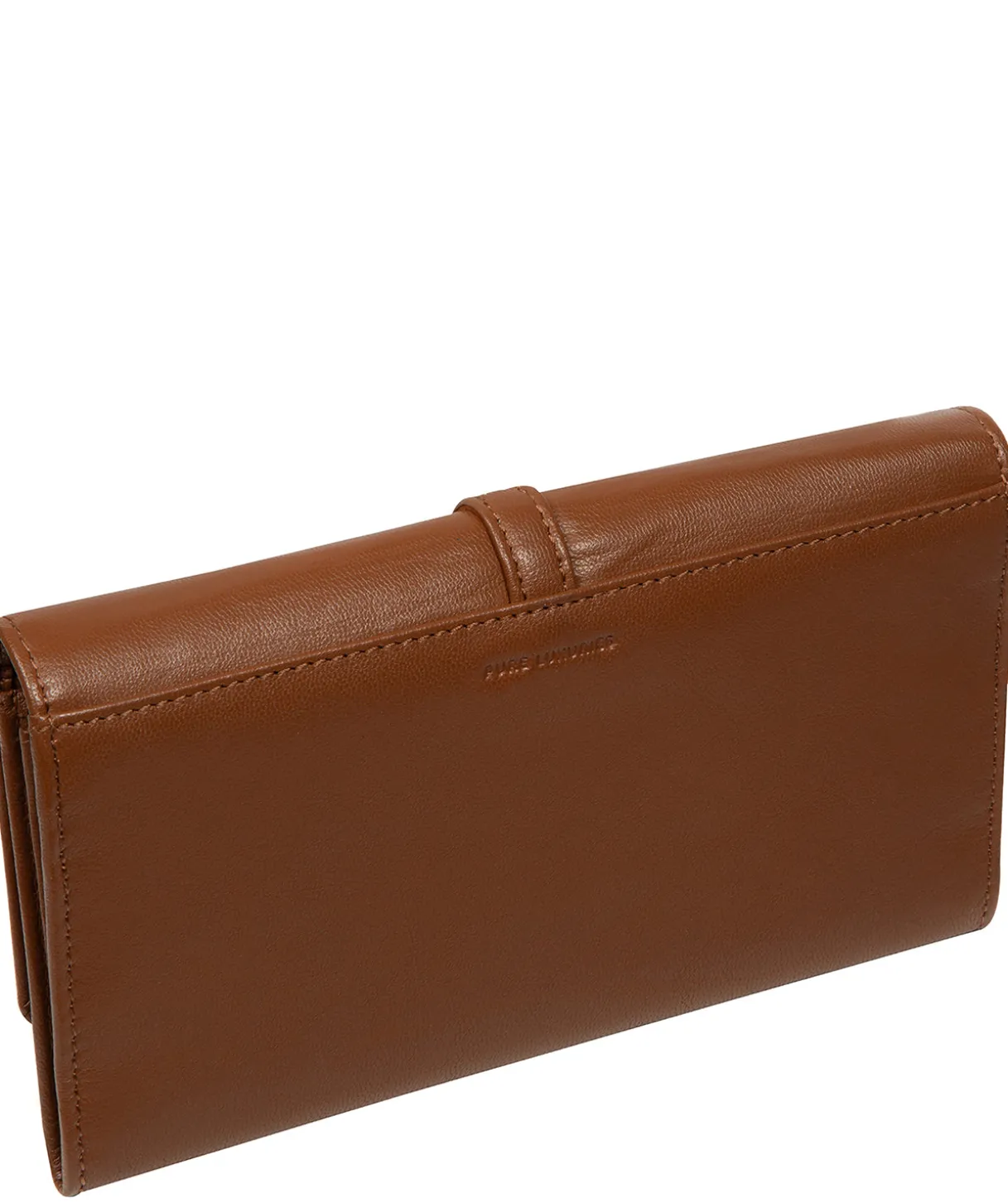 Harriet' Tan Leather Purse