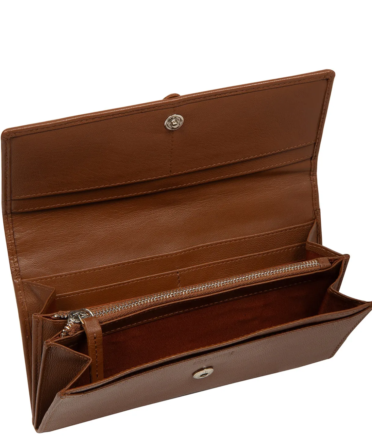 Harriet' Tan Leather Purse